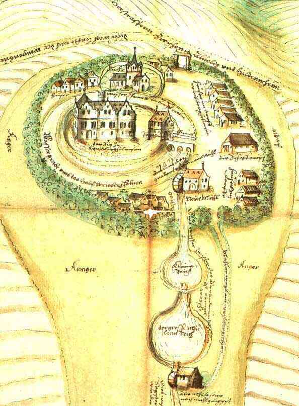 Karte von 1589