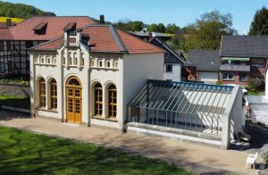 Rohbau Glashaus